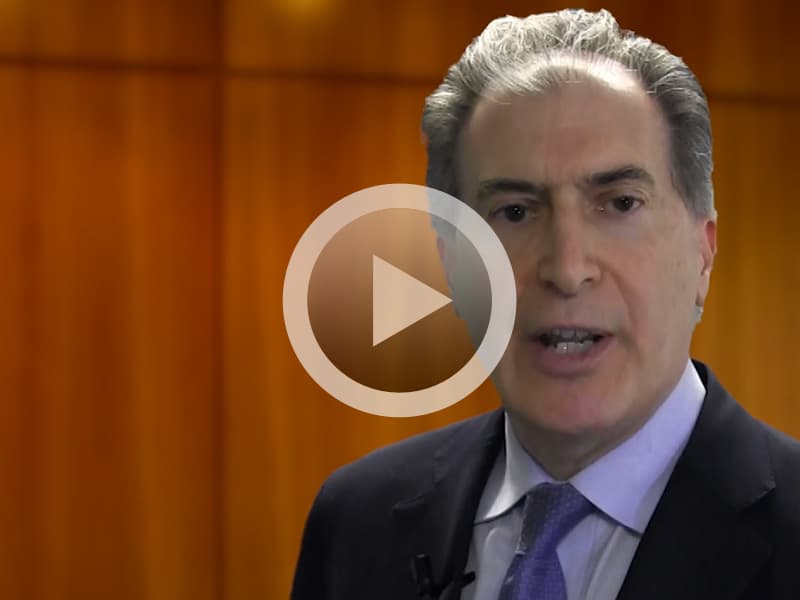 Vincent E. Gentile in a frame from a video by the American Arbitration Association (AAA)
